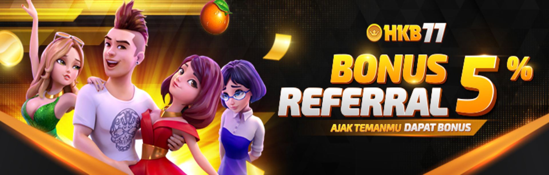 BONUS REFFERAL 5%