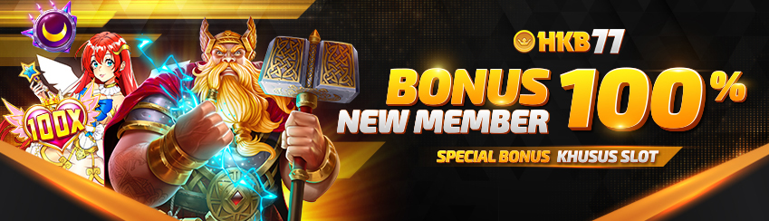 BONUS NEW MEMBER 100% SLOT